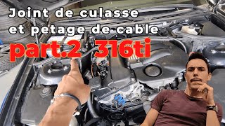 BMW E46 , joint de culasse et distribution du N42. 316ti - part.2 -