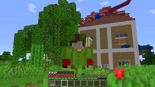 JJ and Mikey Wanted EL GRAN MAJA and Bloop Monster near Bermuda Triangle In Minecraft Maizen