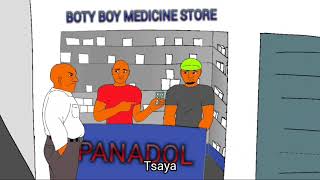 DRAMA CARTOON FOR DIFFERENCES BETWEEN PHARMACY STORE AND MEDICINE STORE