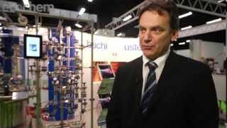 Rudi Zimmermann, Buchiglasuster at Ecochem 2013