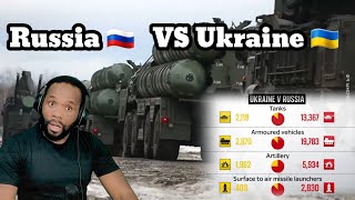 Russia and Ukraine: How their military forces compare Reaction