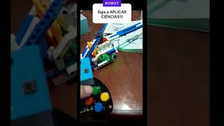 Helicóptero com Blocos Montar + RC + Micro:bit #lego #microbit #educação