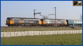 50007 + 50049 | GBRf | Springtime Hoovering In Devon | 1Z50 |- 26/03/2022