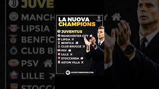 JUVE 202️⃣5️⃣: Le avversarie di Champions 📝Difficoltà media✅