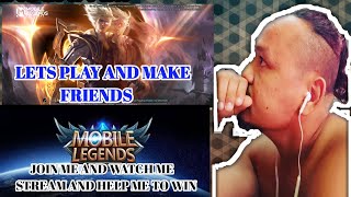 Watch me stream Mobile Legends: Bang Bang on Omlet Arcade! lapag lang kayo jan at makig kaibigan