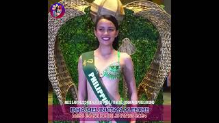 SPOTTED | MISS PHILIPPINES IRHA MEL INUTAN ALFECHE DURING THE MISS EARTH 2024 FACE OF BEAUTY