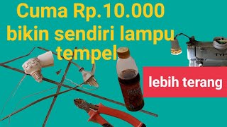 Lampu mesin jahit buatan sendiri,lebih terang dan murah #jalanhurip