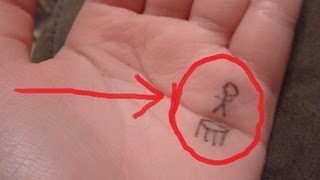 Hand Tattoo Animation Caught On Tape