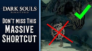 Don't Miss This Massive Shortcut in the Painted World - Dark Souls Remastered