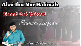 UYM|Aksi ibu Halimah nemuin pak Jokowi