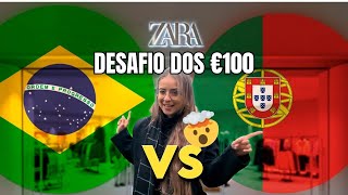 Poder de compra em Portugal | Desafio dos 100 euros na Zara