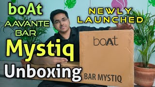 Boat Aavante Bar Mystiq Unboxing In Hindi | Boat Newly Launched Aavante Bar Mystiq Soundbar 100W RMS