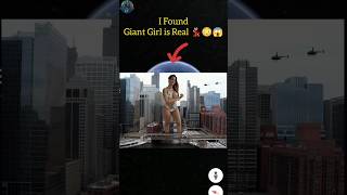 I Found Giant Girl is Real 💃🏻😲😱 On Google Earth #shorts #google #googleearth #googlemaps #viral