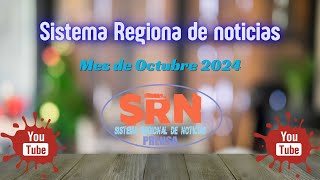 ¡No te pierdas . lunes, Martes, Jueves  y Viernes el Sistema Regional de Noticias!. SRN.