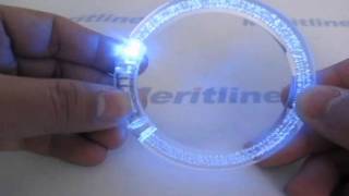 Acrylic LED Flashing Bracelet (3 x AG3 Included) (#407-295)