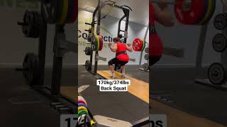 170kg Back Squat