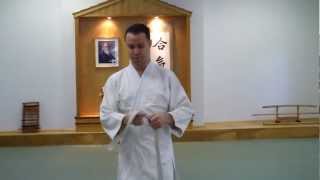 Aikido Belt Tying Informal Tutorial