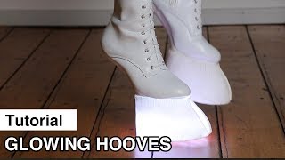 Glowing Hooves - Faun Cosplay Hooves - Hoof Shoes