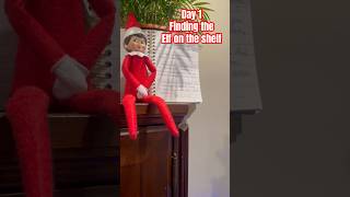 Day 1: finding the Elf on the Shelf