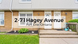 2-71 Hagey Avenue, For Erie, Ontario - Daniel Passero Real Estate -Remax Niagara