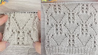 Beautiful and Easy Knitting Pattern!! How to knit!