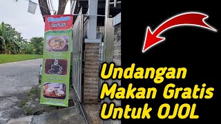 UNDANGAN MAKAN GRATIS UNTUK OJOL ‼️ Lokasi Cikarang