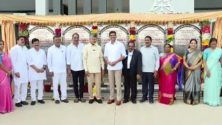 గుంటూరు, తాళ్లాయపాలెంలో 400/220 కేవీ గ్యాస్ ఇన్సులేటెడ్ సబ్‌స్టేషన్ ని ప్రారంభించిన ముఖ్యమంత్రి