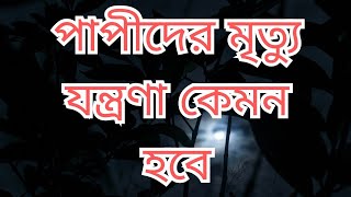 পাপীদের মৃত্যু যন্ত্রণা কেমন হবে | M Hasibur Rahman Bangla New Waz | Islamic amol bangla | #waz