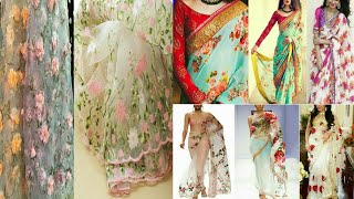 Latest Floral Sarees Designs | Current fashion ideas | Floral Sarees Collection