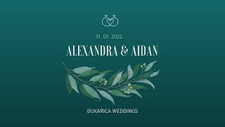 ALEXANDRA & AIDAN - WEDD HIGHLIGHTS // VRDNIČKA KULA