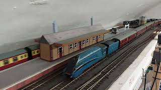 HORNBY LIVE STEAM  2 TRAIN RUNNINGS