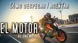 CÓMO despegar ASENTAR el motor de MI MOTO