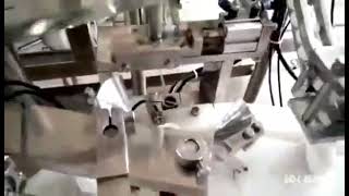 Disinfectant filling plugging capping machine