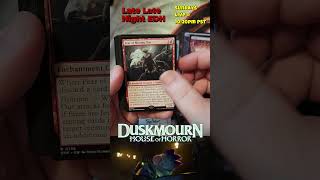 Duskmourn Playbooster Pack #31 SolarGod Comes up From the Patreon Battle!