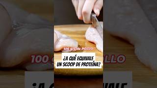 ¿A qué equivale un Scoop de Proteina? En comidas💬