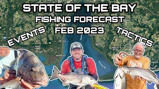 Mobile Bay Fishing Forecast February 2023