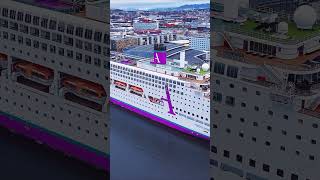 Beautiful 💜 Ambience 💜 of Ambassador Cruise Line. #drone #ambience #cruise #ambassador