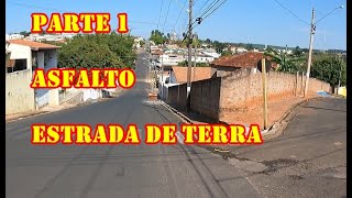 viagem longa estrada asfalto e terra parte 1/14