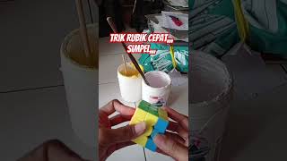 Trik rubik cepat,,,Simpel,,, #rubikscube #viral #shorts