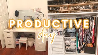 productive day in my life 2019 + clean with ME!!! kimberley wilcox