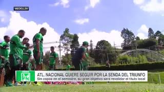 ENTRENAMIENTO DE ATLÉTICO NACIONAL CON JUAN MANUEL LILLO.