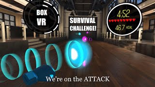 BoxVR Survival Mode Challenge VR Boxing Gameplay