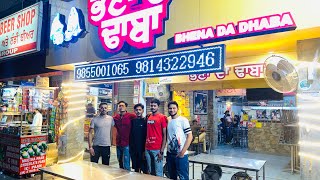 Unlimited Buffet In Rs 99 At Behna Da Dhaba, Mohali || vlog 34