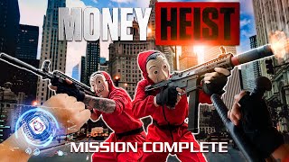 MONEY HEIST vs POLICE in REAL LIFE | CALL FOR MISSION 3.0 | (Epic Parkour Pov Chase)