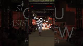 Goku en Fashion Week México Oaxaca