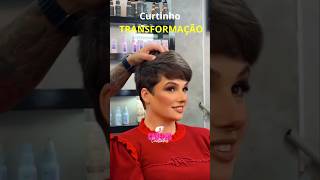 Curtinho TRANSFORMAÇÃO - CPF alterado!!#shorts #hair #haircut #shorthair #hairstyle #cabelocurto