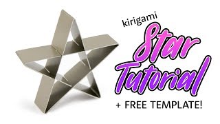 DIY Star Decoration Tutorial - Paper Craft - Paper Kawaii