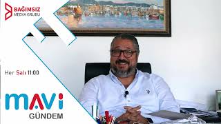 “Mavi Gündem” programının bu bölümünün konuğu Girne Belediye Başkanı Murat Şenkul...