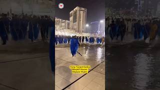 Masyaallah‼️Inilah Yang Terjadi Ketika di Masjidil Haram diguyur Hujan #shorts #short #mekkah