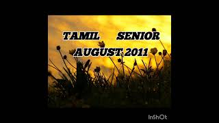 Tamil senior August 2011@roshinishorthand